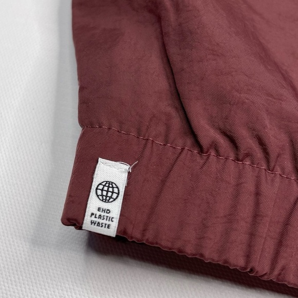 Adidas Track Jacket Full Zip Trefoil Mauve Outdoor Athletic Street Running New - Picture 10 of 16